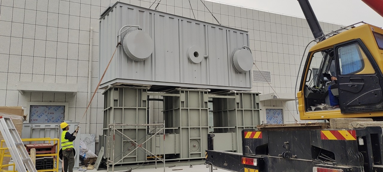 盐城某上市公司1.5万风量RTO、1万风量RCO