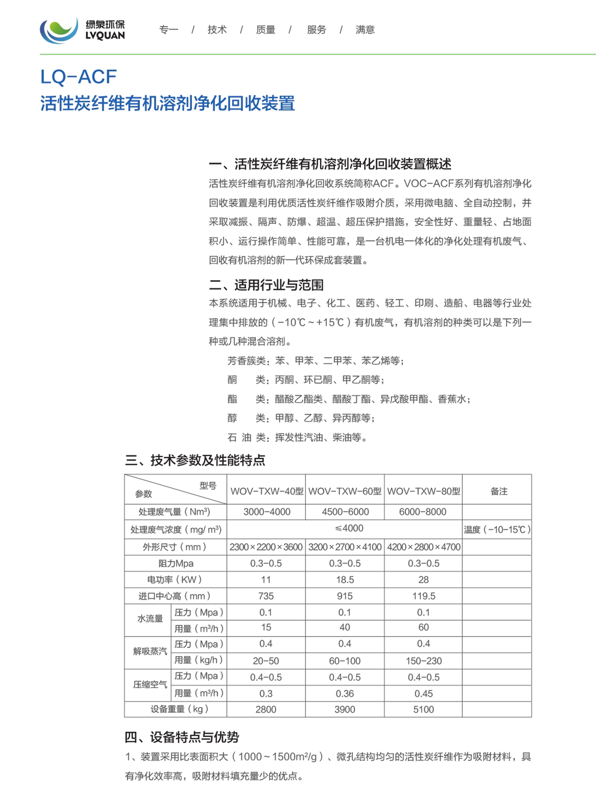 LQ-ACF活性炭纤维有机溶剂净化回收装置_1